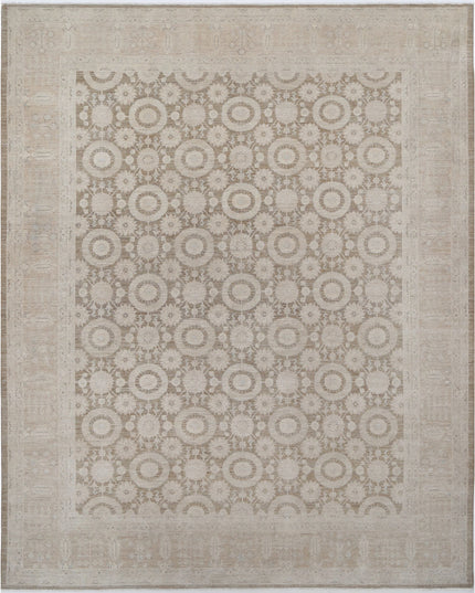 Serenity 7' 8" X 9' 10" Hand Knotted Wool Rug 7' 8" X 9' 10" (234 X 300) / Taupe / Wool