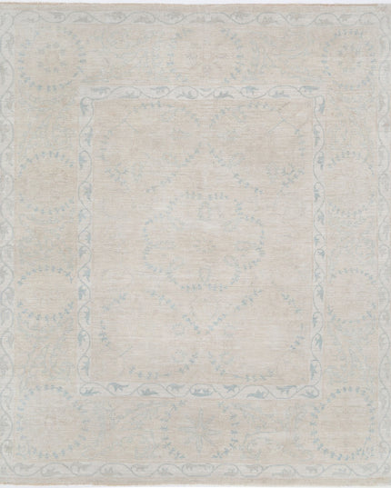 Serenity 7' 9" X 9' 4" Hand Knotted Wool Rug 7' 9" X 9' 4" (236 X 284) / Beige / Wool