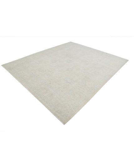 Serenity 8' 1" X 9' 6" Hand Knotted Wool Rug 8' 1" X 9' 6" (246 X 290) / Ivory / Wool
