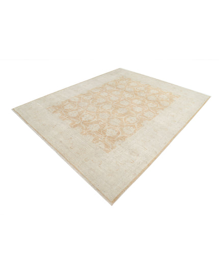 Serenity 7' 10" X 9' 5" Hand Knotted Wool Rug 7' 10" X 9' 5" (239 X 287) / Orange / Wool