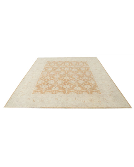 Serenity 7' 10" X 9' 5" Hand Knotted Wool Rug 7' 10" X 9' 5" (239 X 287) / Orange / Wool