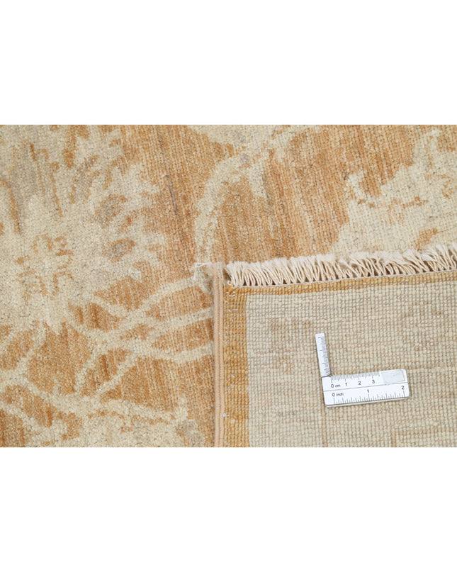 Serenity 7' 10" X 9' 5" Hand Knotted Wool Rug 7' 10" X 9' 5" (239 X 287) / Orange / Wool