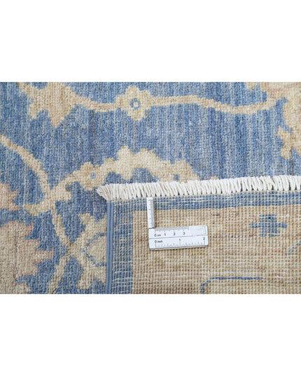 Serenity 8' 1" X 9' 9" Hand Knotted Wool Rug 8' 1" X 9' 9" (246 X 297) / Blue / Wool