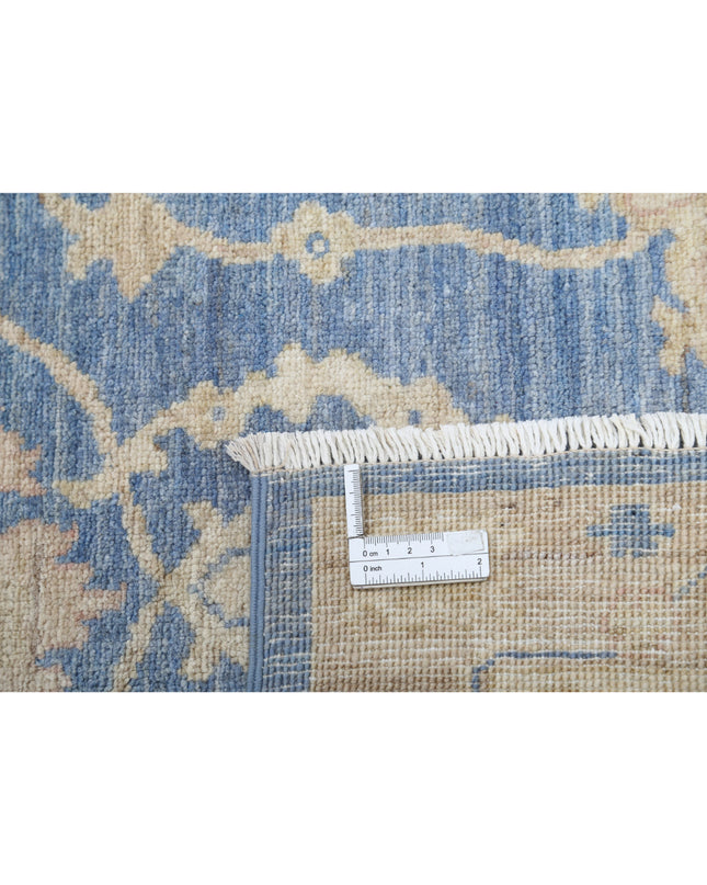 Serenity 8' 1" X 9' 9" Hand Knotted Wool Rug 8' 1" X 9' 9" (246 X 297) / Blue / Wool
