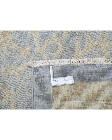 Serenity 16' 0" X 21' 10" Hand Knotted Wool Rug 16' 0" X 21' 10" (488 X 665) / Blue / Wool