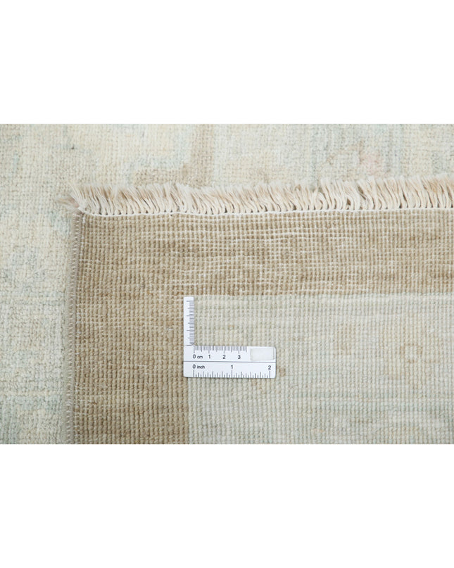 Serenity 11' 9" X 14' 4" Hand Knotted Wool Rug 11' 9" X 14' 4" (358 X 437) / Taupe / Wool