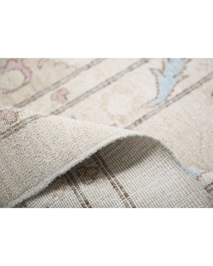 Serenity 12' 8" X 18' 5" Hand Knotted Wool Rug 12' 8" X 18' 5" (386 X 561) / Ivory / Wool