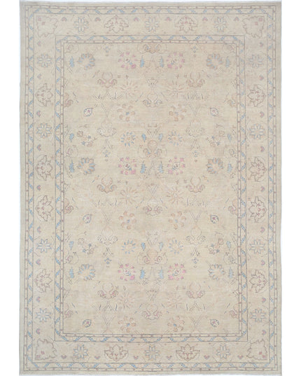 Serenity 12' 8" X 18' 5" Hand Knotted Wool Rug 12' 8" X 18' 5" (386 X 561) / Ivory / Wool