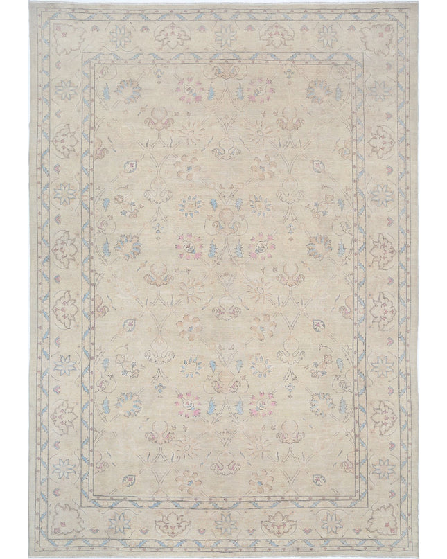 Serenity 12' 8" X 18' 5" Hand Knotted Wool Rug 12' 8" X 18' 5" (386 X 561) / Ivory / Wool