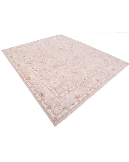 Serenity 8' 0" X 9' 7" Hand Knotted Wool Rug 8' 0" X 9' 7" (244 X 292) / Taupe / Wool