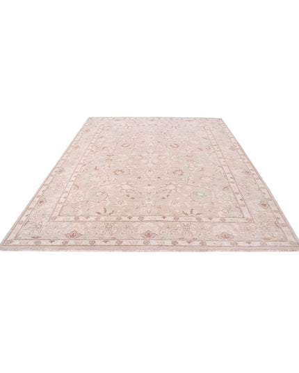 Serenity 8' 0" X 9' 7" Hand Knotted Wool Rug 8' 0" X 9' 7" (244 X 292) / Taupe / Wool