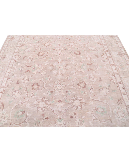 Serenity 8' 0" X 9' 7" Hand Knotted Wool Rug 8' 0" X 9' 7" (244 X 292) / Taupe / Wool