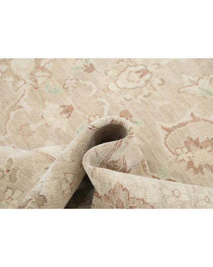 Serenity 8' 0" X 9' 7" Hand Knotted Wool Rug 8' 0" X 9' 7" (244 X 292) / Taupe / Wool