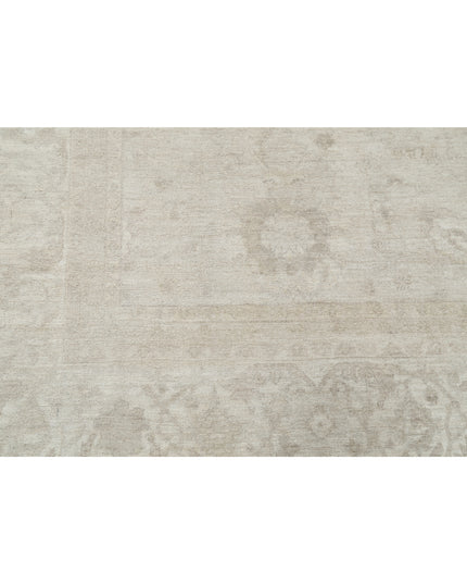 Serenity 11' 6" X 17' 10" Hand Knotted Wool Rug 11' 6" X 17' 10" (351 X 543) / Ivory / Wool
