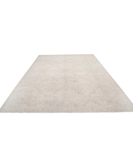 Serenity 8' 11" X 11' 11" Hand Knotted Wool Rug 8' 11" X 11' 11" (272 X 363) / Taupe / Wool
