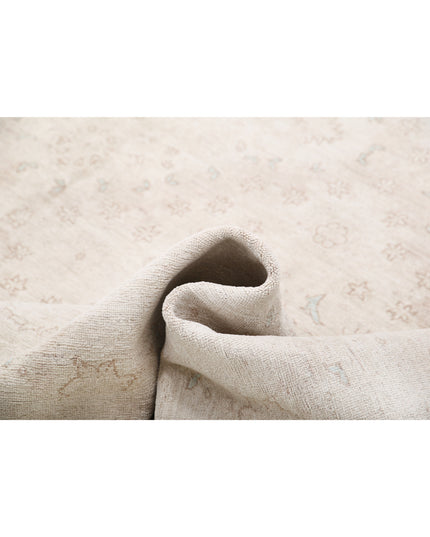 Serenity 8' 11" X 11' 11" Hand Knotted Wool Rug 8' 11" X 11' 11" (272 X 363) / Taupe / Wool