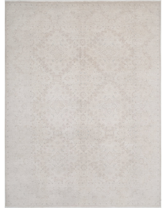 Serenity 8' 11" X 11' 11" Hand Knotted Wool Rug 8' 11" X 11' 11" (272 X 363) / Taupe / Wool