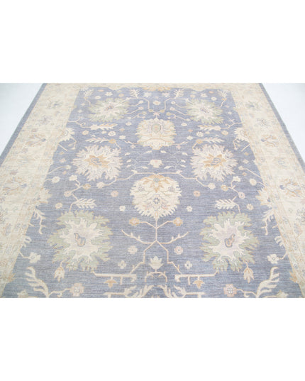 Serenity 8' 3" X 10' 0" Hand Knotted Wool Rug 8' 3" X 10' 0" (251 X 305) / Grey / Wool