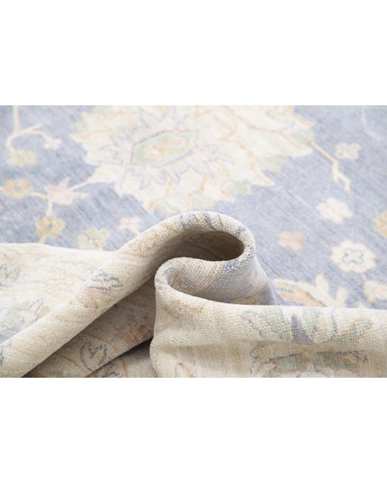 Serenity 8' 3" X 10' 0" Hand Knotted Wool Rug 8' 3" X 10' 0" (251 X 305) / Grey / Wool