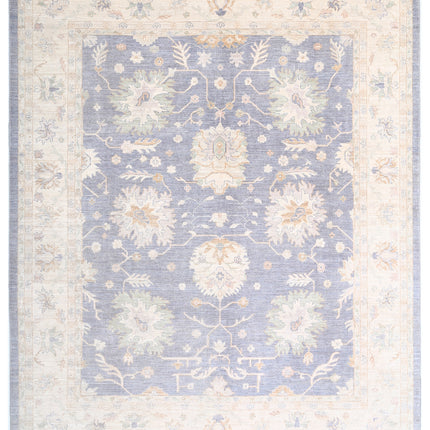 Serenity 8' 3" X 10' 0" Hand Knotted Wool Rug 8' 3" X 10' 0" (251 X 305) / Grey / Wool
