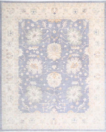 Serenity 8' 3" X 10' 0" Hand Knotted Wool Rug 8' 3" X 10' 0" (251 X 305) / Grey / Wool