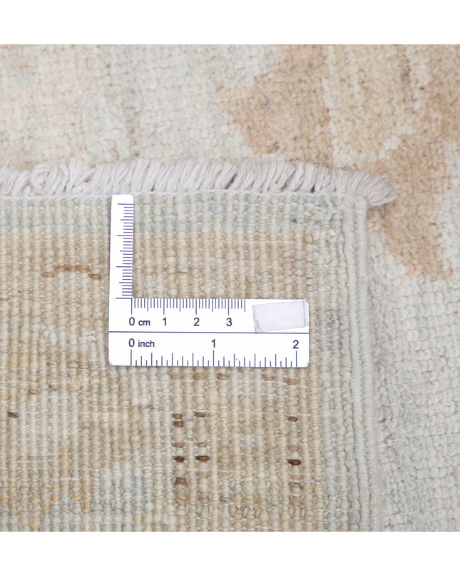 Serenity 3' 2" X 4' 7" Hand Knotted Wool Rug 3' 2" X 4' 7" (97 X 140) / Blue / Wool