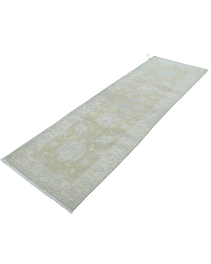 Serenity 2' 6" X 8' 4" Hand Knotted Wool Rug 2' 6" X 8' 4" (76 X 254) / Taupe / Wool
