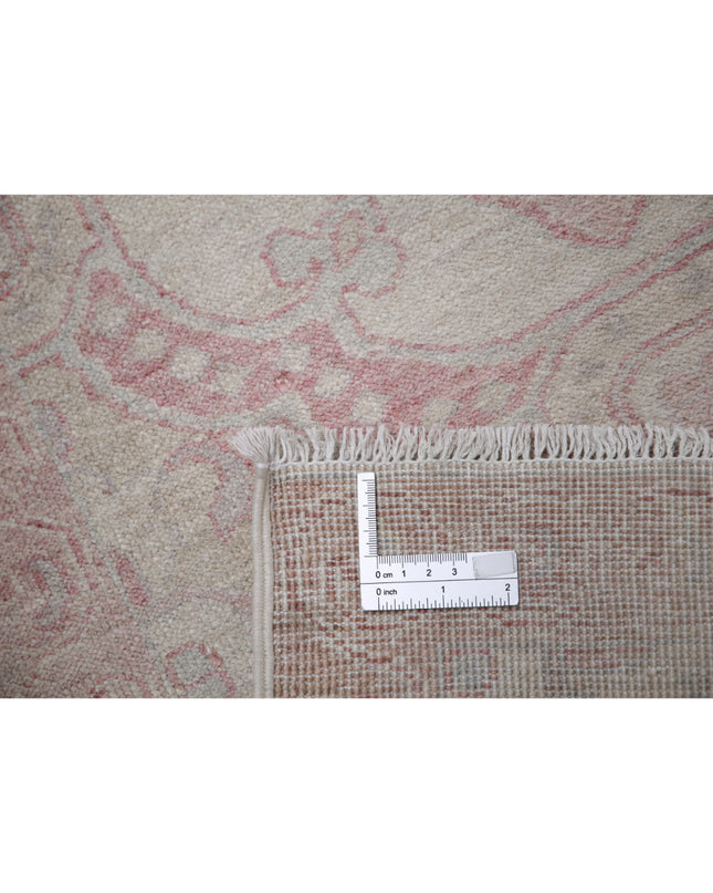 Serenity 2' 0" X 6' 3" Hand Knotted Wool Rug 2' 0" X 6' 3" (61 X 191) / Ivory / Wool