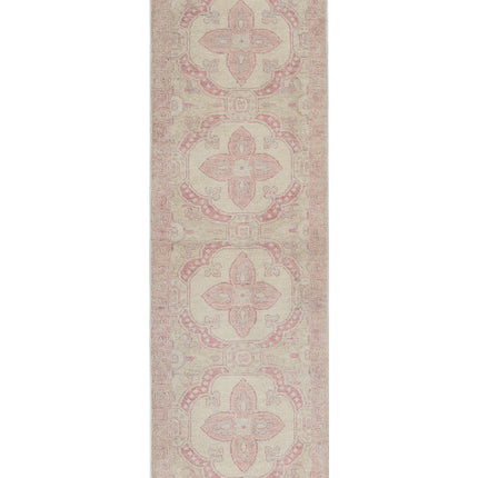 Serenity 2' 0" X 6' 3" Hand Knotted Wool Rug 2' 0" X 6' 3" (61 X 191) / Ivory / Wool