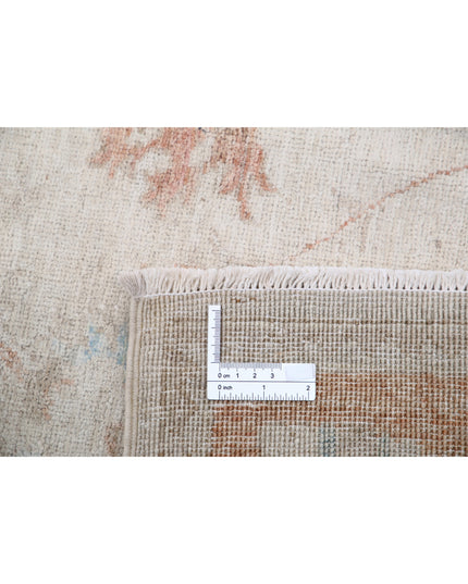 Serenity 3' 10" X 5' 9" Hand Knotted Wool Rug 3' 10" X 5' 9" (117 X 175) / Ivory / Wool