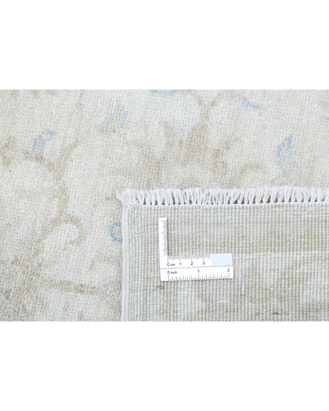 Serenity 2' 8" X 8' 6" Hand Knotted Wool Rug 2' 8" X 8' 6" (81 X 259) / Ivory / Wool