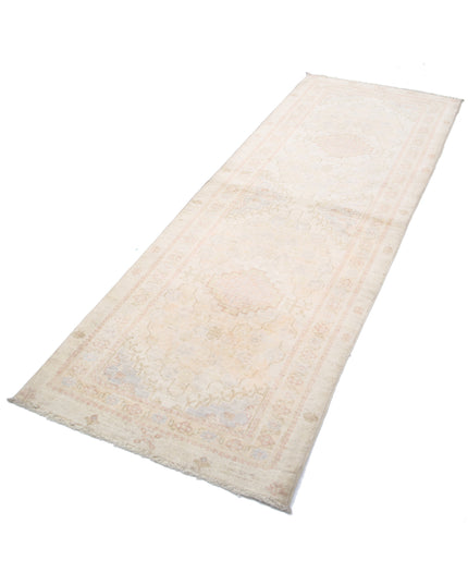 Serenity 2' 7" X 7' 3" Hand Knotted Wool Rug 2' 7" X 7' 3" (79 X 221) / Ivory / Wool
