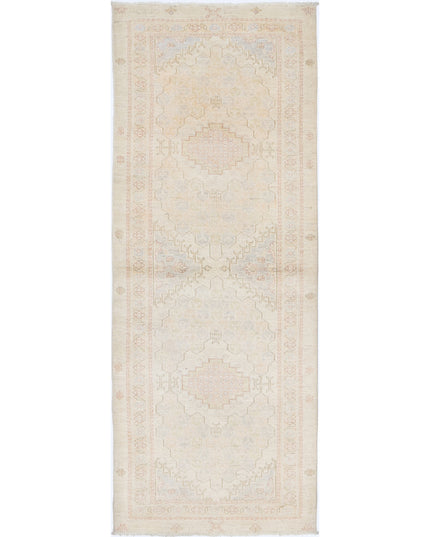 Serenity 2' 7" X 7' 3" Hand Knotted Wool Rug 2' 7" X 7' 3" (79 X 221) / Ivory / Wool