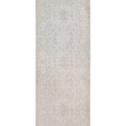 Serenity 2' 11" X 7' 11" Hand Knotted Wool Rug 2' 11" X 7' 11" (89 X 241) / Ivory / Wool