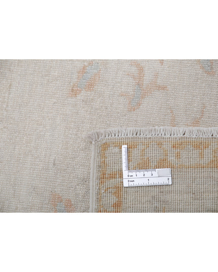 Serenity 2' 10" X 7' 7" Hand Knotted Wool Rug 2' 10" X 7' 7" (86 X 231) / Ivory / Wool