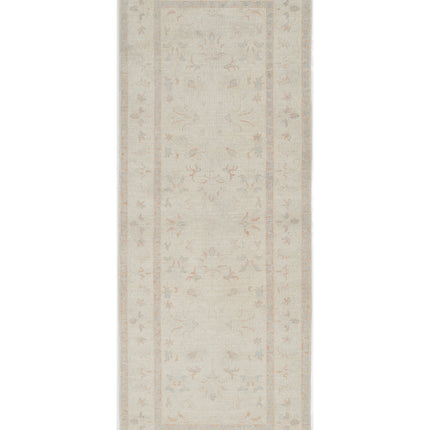 Serenity 2' 10" X 7' 7" Hand Knotted Wool Rug 2' 10" X 7' 7" (86 X 231) / Ivory / Wool