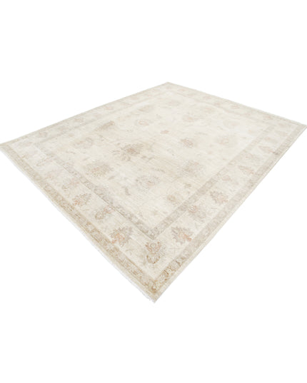 Serenity 8' 1" X 10' 0" Hand Knotted Wool Rug 8' 1" X 10' 0" (246 X 305) / Ivory / Wool