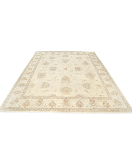Serenity 8' 1" X 10' 0" Hand Knotted Wool Rug 8' 1" X 10' 0" (246 X 305) / Ivory / Wool