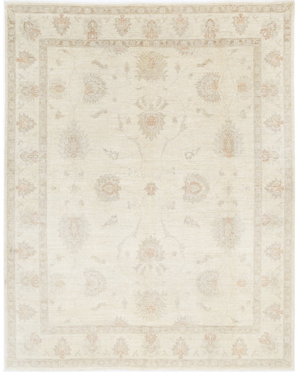 Serenity 8' 1" X 10' 0" Hand Knotted Wool Rug 8' 1" X 10' 0" (246 X 305) / Ivory / Wool