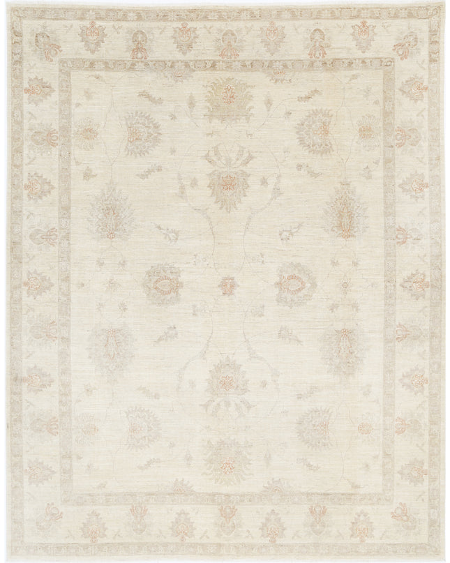 Serenity 8' 1" X 10' 0" Hand Knotted Wool Rug 8' 1" X 10' 0" (246 X 305) / Ivory / Wool
