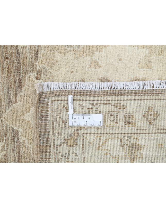 Serenity 8' 11" X 11' 7" Hand Knotted Wool Rug 8' 11" X 11' 7" (272 X 353) / Brown / Wool