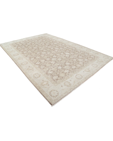 Serenity 8' 4" X 12' 3" Hand Knotted Wool Rug 8' 4" X 12' 3" (254 X 373) / Taupe / Wool