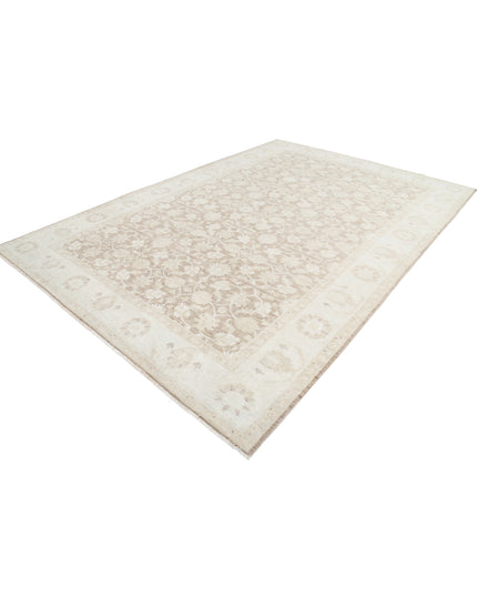 Serenity 8' 4" X 12' 3" Hand Knotted Wool Rug 8' 4" X 12' 3" (254 X 373) / Taupe / Wool