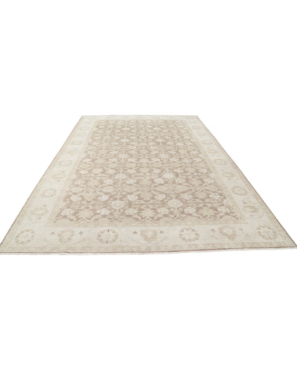 Serenity 8' 4" X 12' 3" Hand Knotted Wool Rug 8' 4" X 12' 3" (254 X 373) / Taupe / Wool