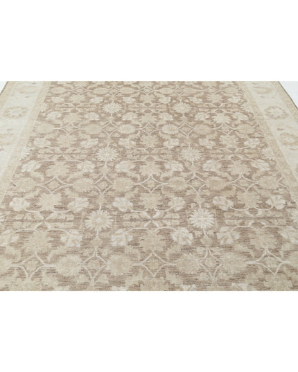 Serenity 8' 4" X 12' 3" Hand Knotted Wool Rug 8' 4" X 12' 3" (254 X 373) / Taupe / Wool