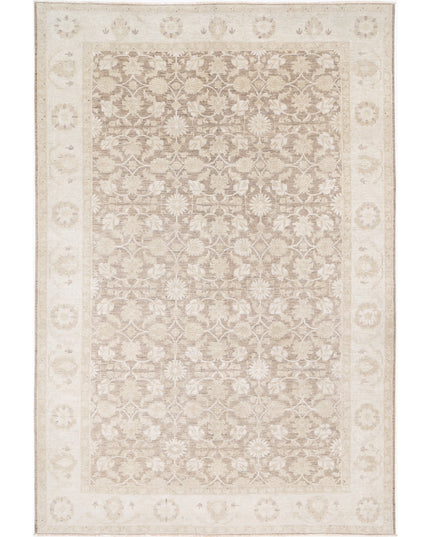 Serenity 8' 4" X 12' 3" Hand Knotted Wool Rug 8' 4" X 12' 3" (254 X 373) / Taupe / Wool