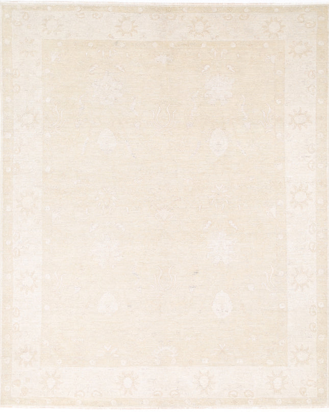 Serenity 8' 0" X 9' 10" Hand Knotted Wool Rug 8' 0" X 9' 10" (244 X 300) / Beige / Wool