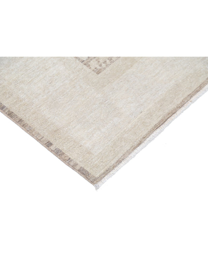 Serenity 6' 0" X 8' 3" Hand Knotted Wool Rug 6' 0" X 8' 3" (183 X 251) / Brown / Wool