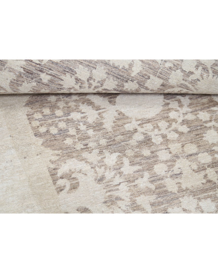 Serenity 6' 0" X 8' 3" Hand Knotted Wool Rug 6' 0" X 8' 3" (183 X 251) / Brown / Wool