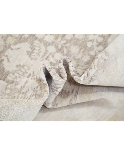 Serenity 6' 0" X 8' 3" Hand Knotted Wool Rug 6' 0" X 8' 3" (183 X 251) / Brown / Wool